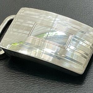 Tiffany Sterling Silver Belt Buckle, never worn